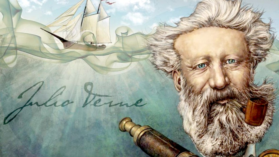 Jules Verne's signature, the father of science fiction