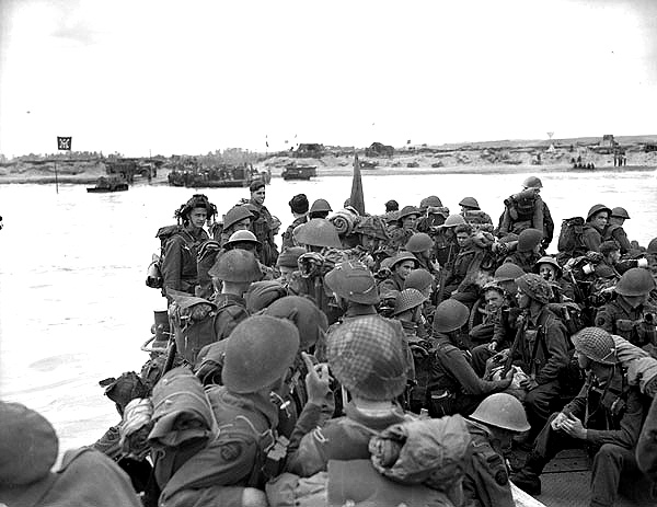 Juno Beach, Canadian Commandos June 6th 1944, Normandy landings
